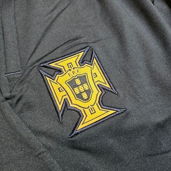 Nike Portugal Cristiano Ronaldo CR7 Soccer Track Pants Joggers Navy Blue Gold L - Picture 3 of 11